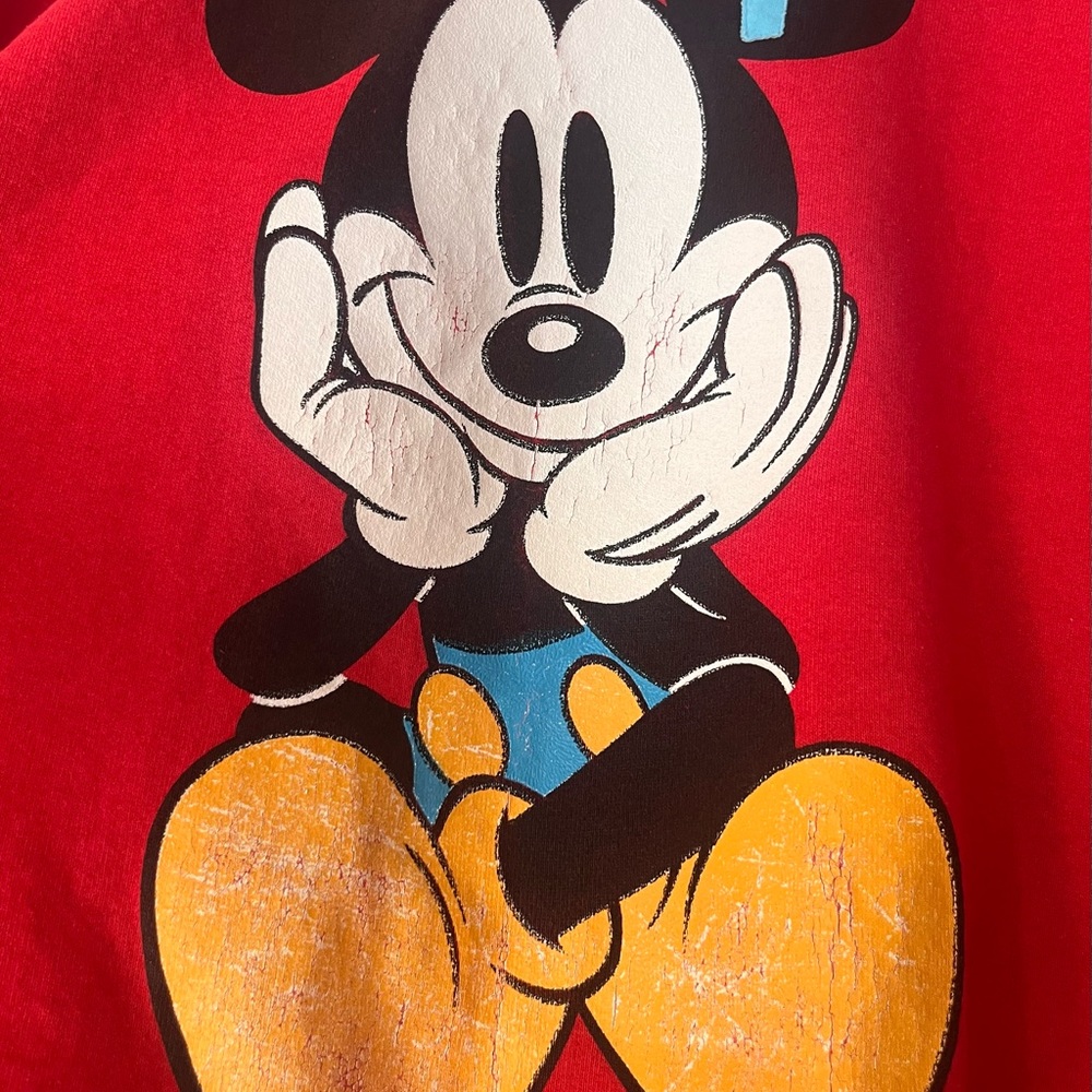 Vintage Designer Yokoyama customized Mickey Sweatshirt XL